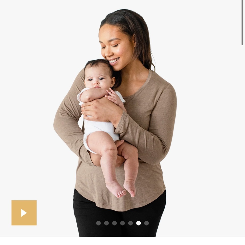 Bamboo kindred bravely breastfeeding access top